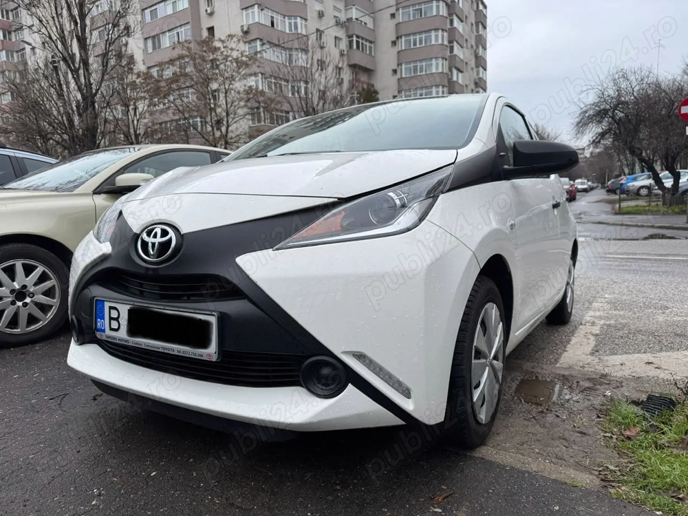 Vand toyota aygo II 2017, 33000 km reali