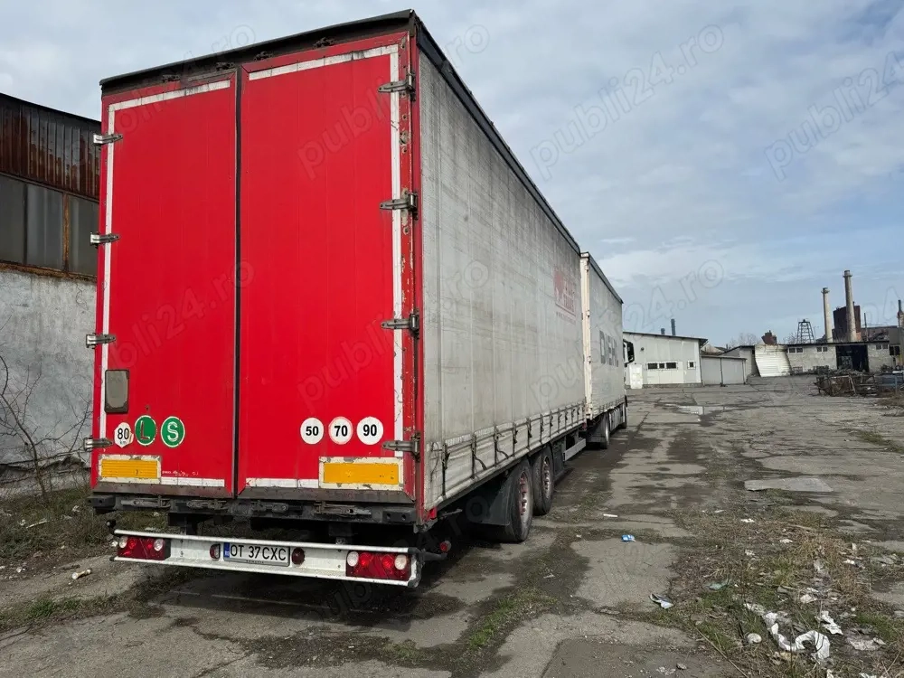 Man tgx 18.400 tandem mega   remorca