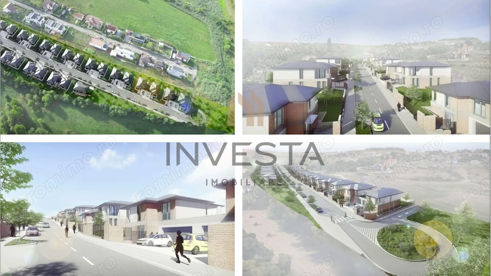 Teren cu PUZ  si HCL– proiect rezidential exclusivist pentru 15 case !