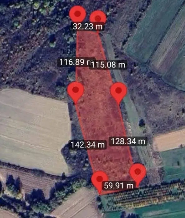 Vând teren extravilan