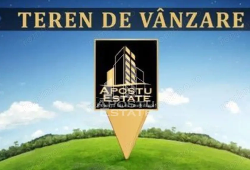 Teren intravilan Dumbravita,toate utilitatile si asfalt,988 mp