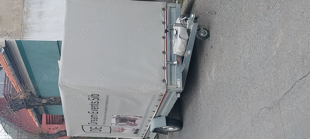 Remorca 750 kg  Lungime 3,5 metri