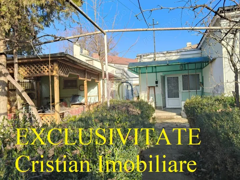 Pta Traian-Ultracentral 8 cam 269 mp construiti+Teren 577 mp cu 20m front stradal