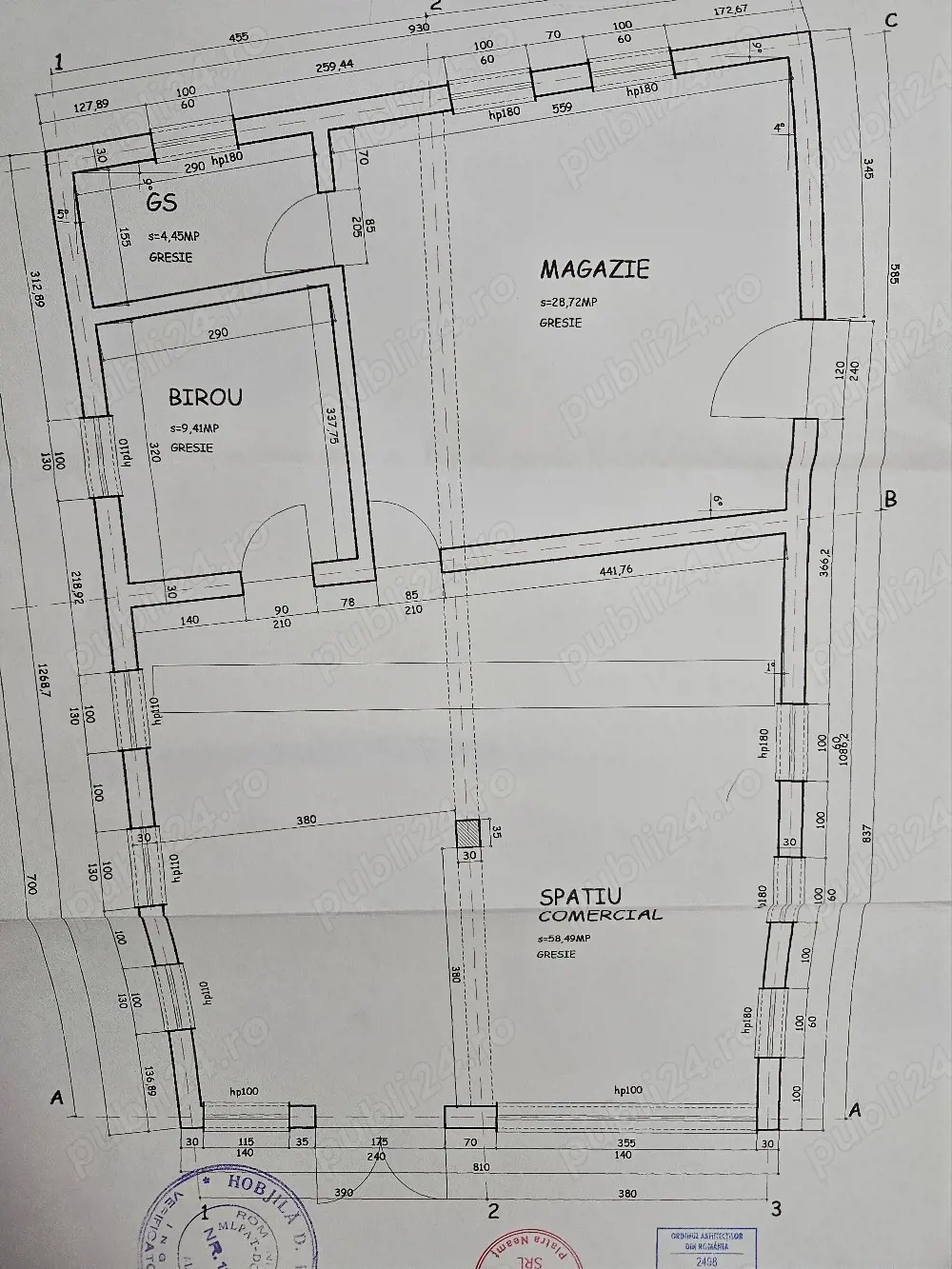 Spatiu comercial str Bistritei zona Lidl Gara