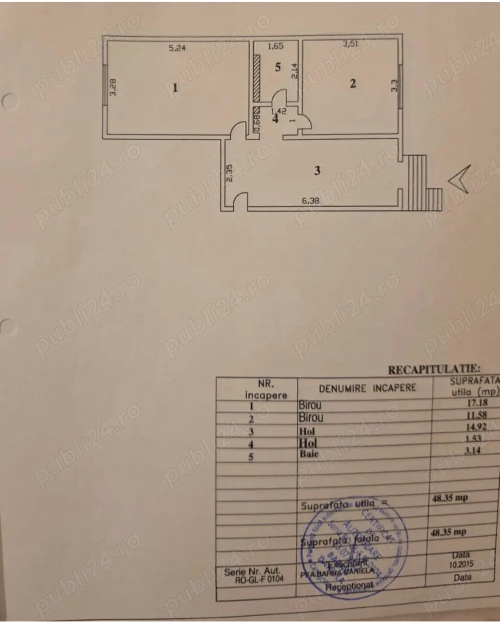 De vanzare spatiu comercial in Galati, Central, Zona Potcoava de Aur