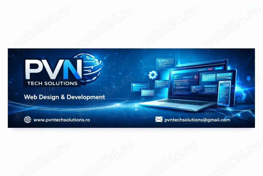 Realizare Site Web Modern și Profesional