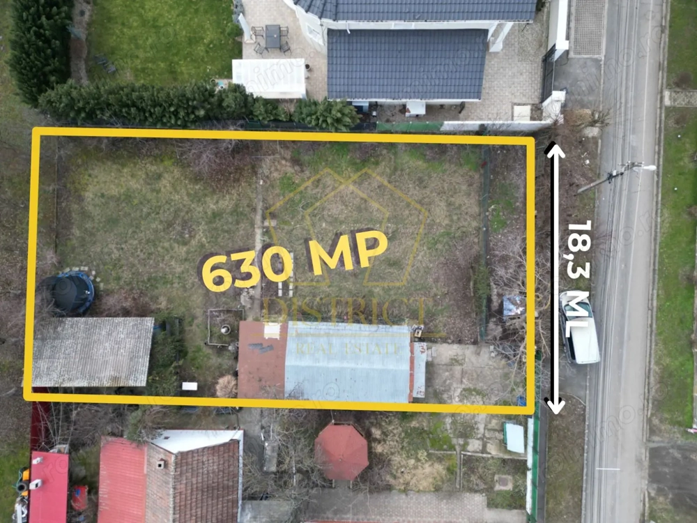 Teren intravilan pentru duplex/casa individuala | Calea Buziasului