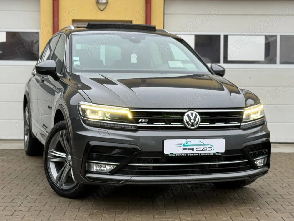 Volkswagen Tiguan R-LINE - 2.0 Bi-TDI   240cp   4x4   DSG   Bord digital   Keyless   Pano   Camera 