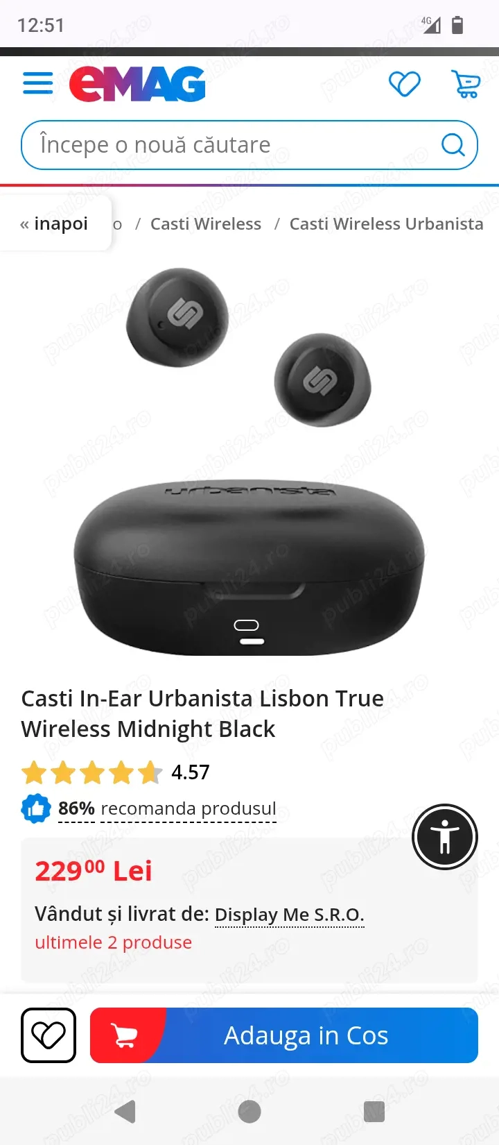 Căști Urbanista Lisbon 