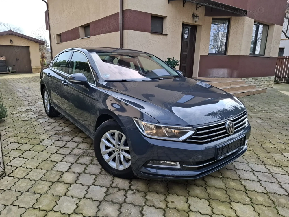 Vw Passat B8 2.0 TDI-150CP, 2018, RAR facut, Distronic, navi, Impecabila