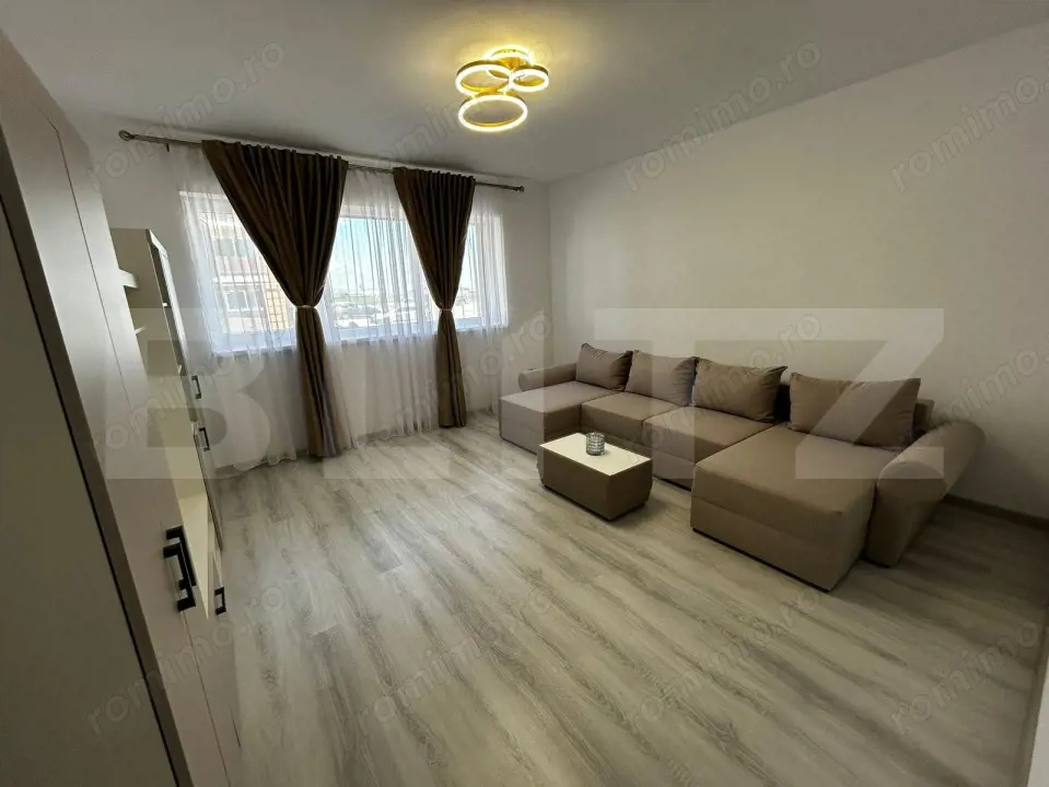 Apartament 2 camere, modern, mobilat si utilat - Sanpetru