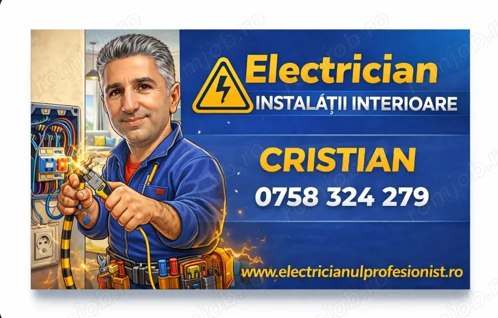 Ai nevoie de un Electrician calificat?