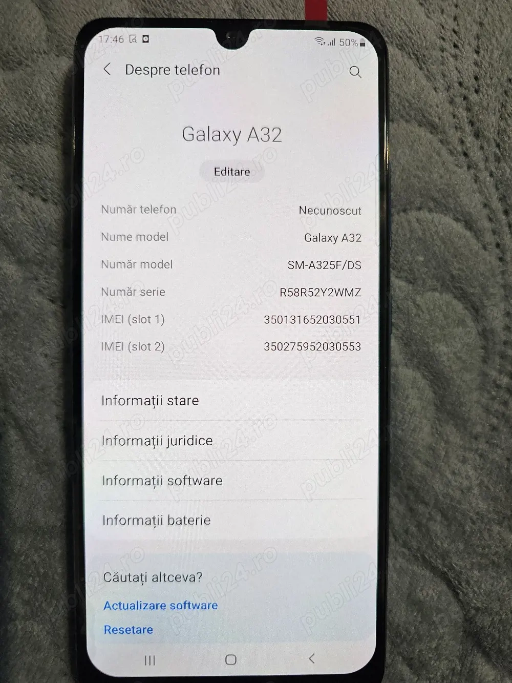 Samsung A32 128 GB 4 GB Ram