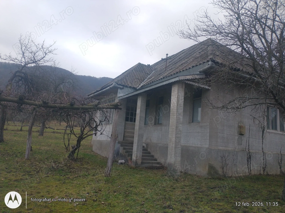 Copalnic Manastiur ,casa cu gaz+curent bransat si 10 ari gradina