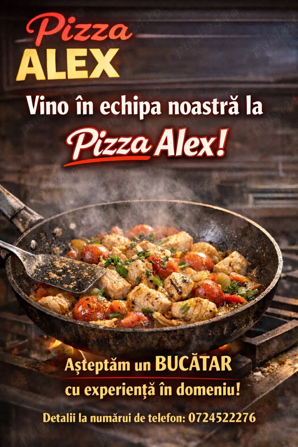 Post bucatar la PIZZA ALEX
