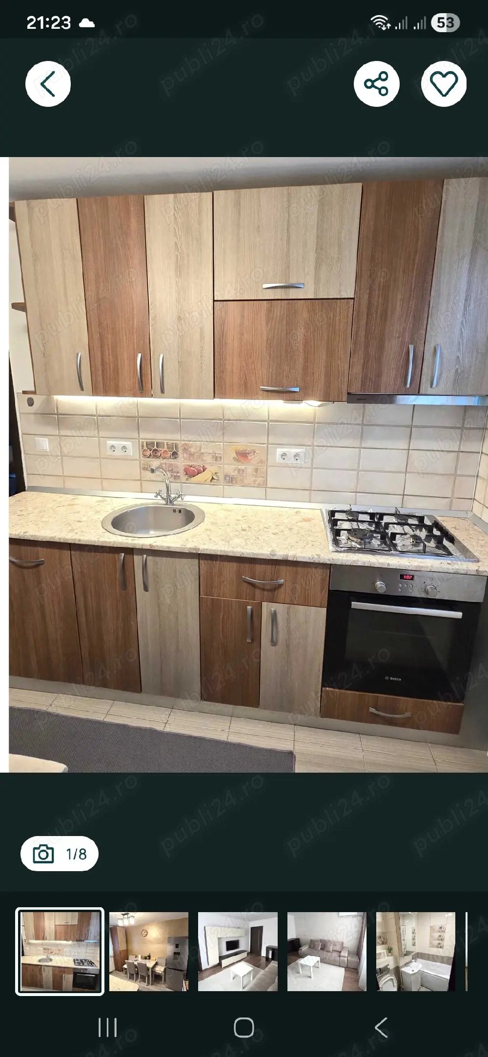 Vand Apartament 3 4 camere RENOVAT et. 1