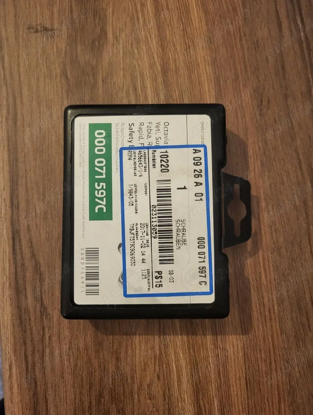 Prezoane antifurt skoda