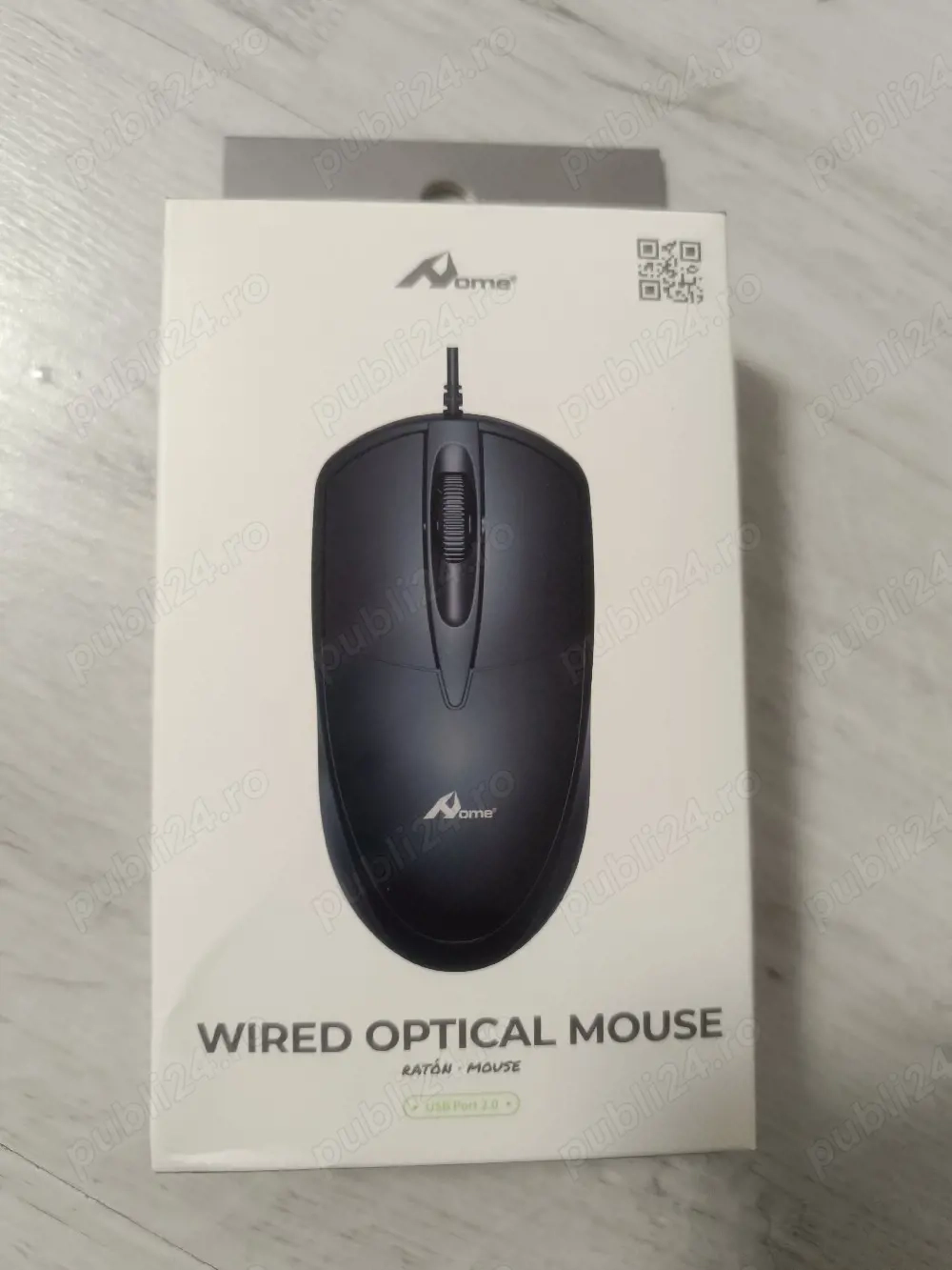 Mouse Optic cu Fir -Aome (Wired Optical Mouse )