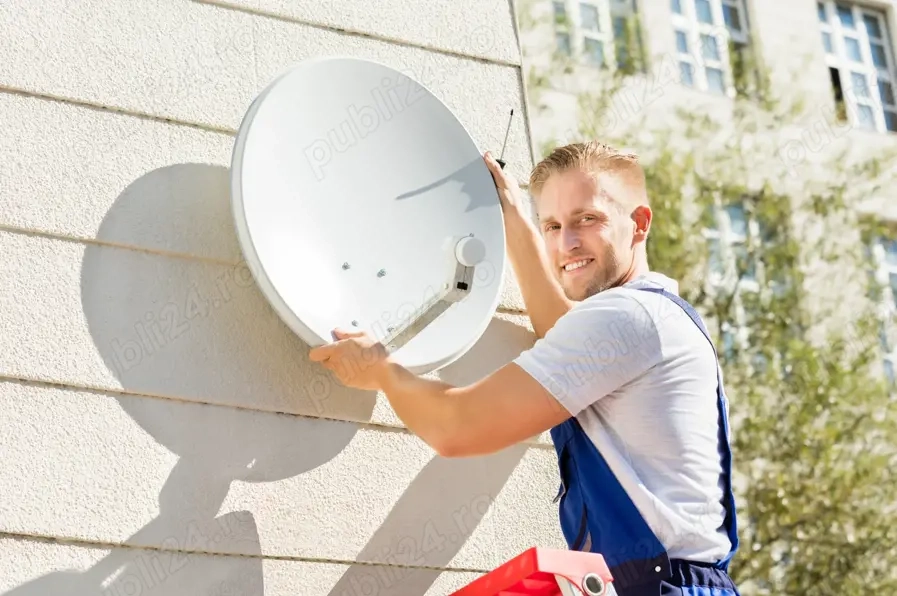 Instalator specializat Antene satelit   reglaj și remediere defecțiuni
