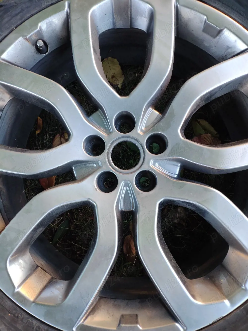 Set roti EVOQUE Shadow Chrome 20" cu anvelope de vara Sumitomo 245 45 R20 103Y