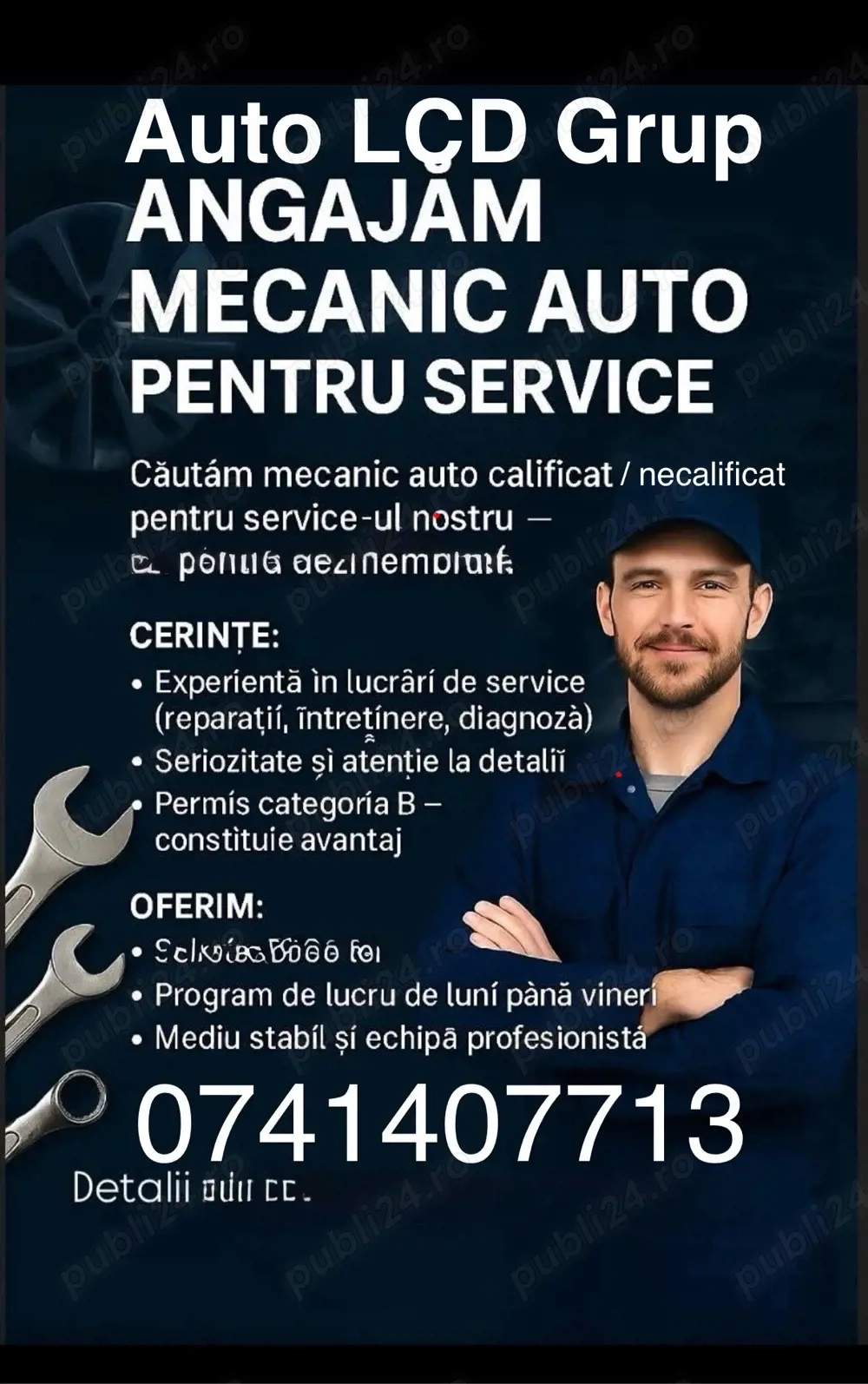   Auto LCD Grup - Ne Mărim Echipa  