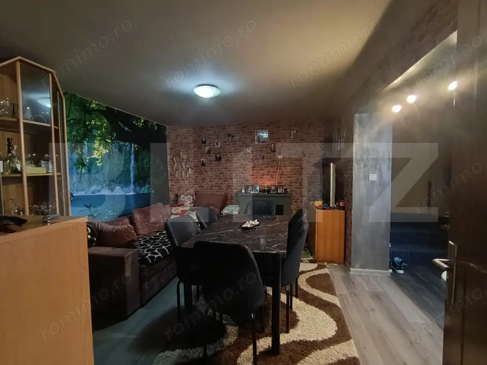 Casa cu 3 camere bucatarie si baie, suprafata utila 85 mp si un teren 600 mp