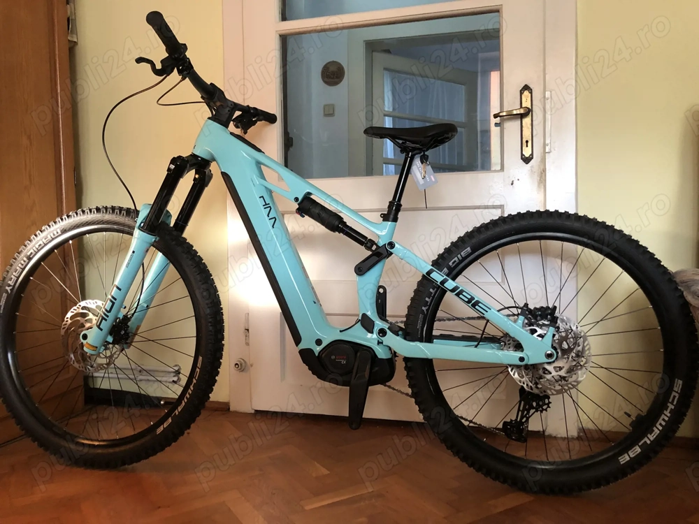 Bicicleta  electrica Cube  One 77 HPC Race 800 Mullet 29" pe fata , 27,5" pe spate - noua 3500 