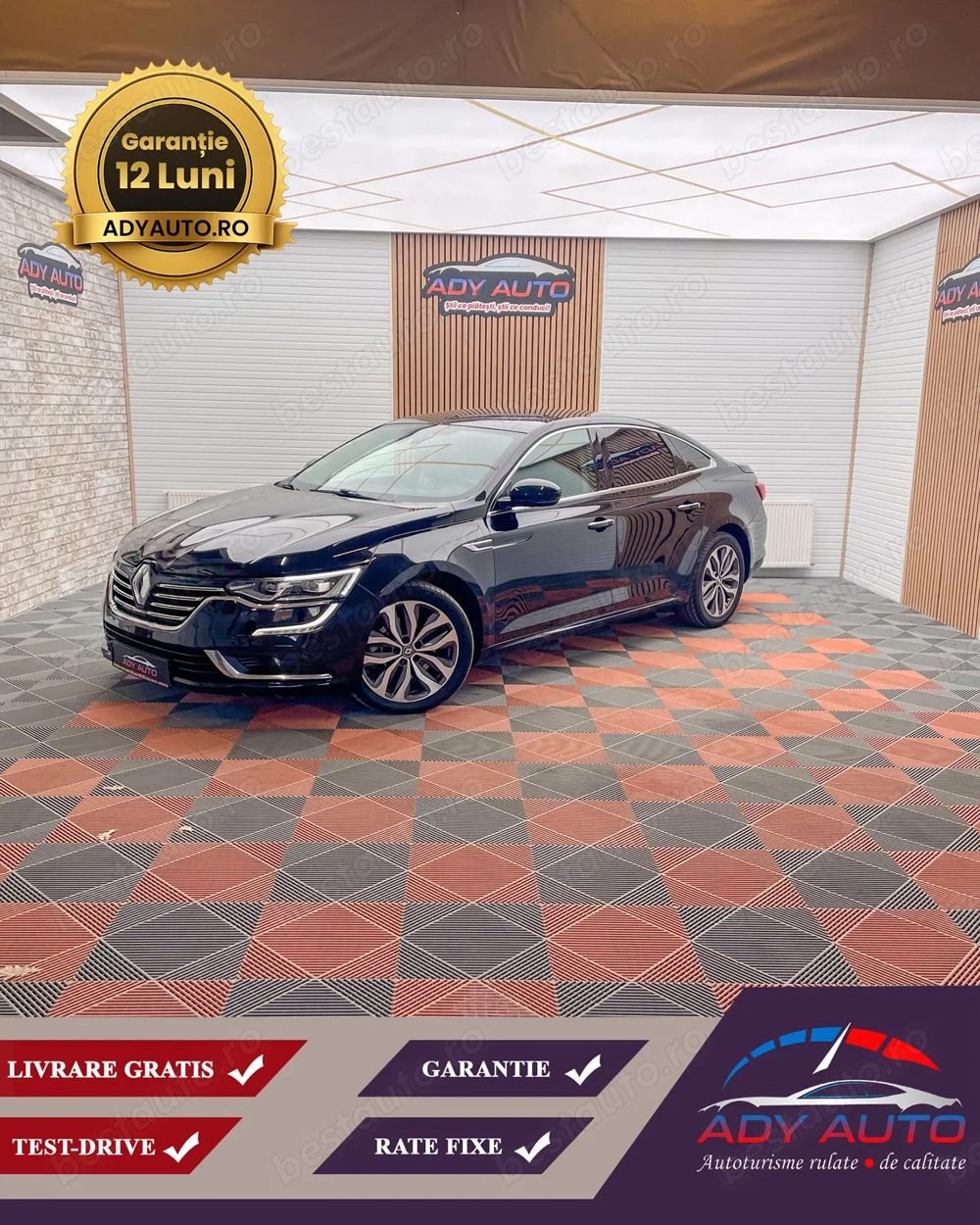 Renault Talisman. Euro6. Livrare gratis. Rate fixe . Garantie 12 luni . Buy back . Test drive .