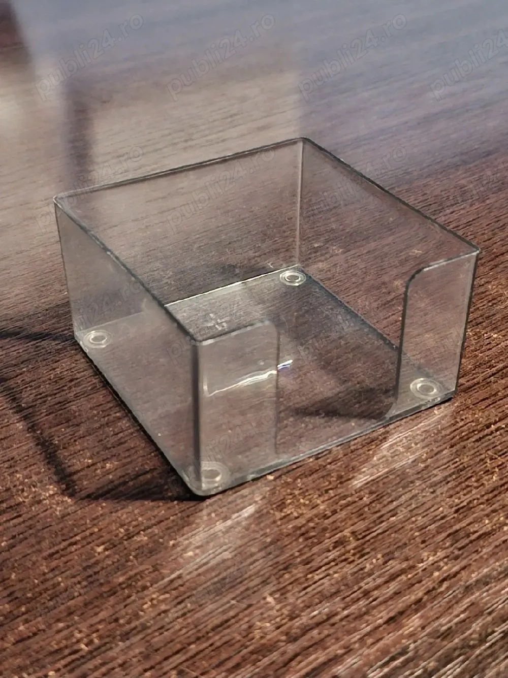 Suport notite cub hârtie - Transparent