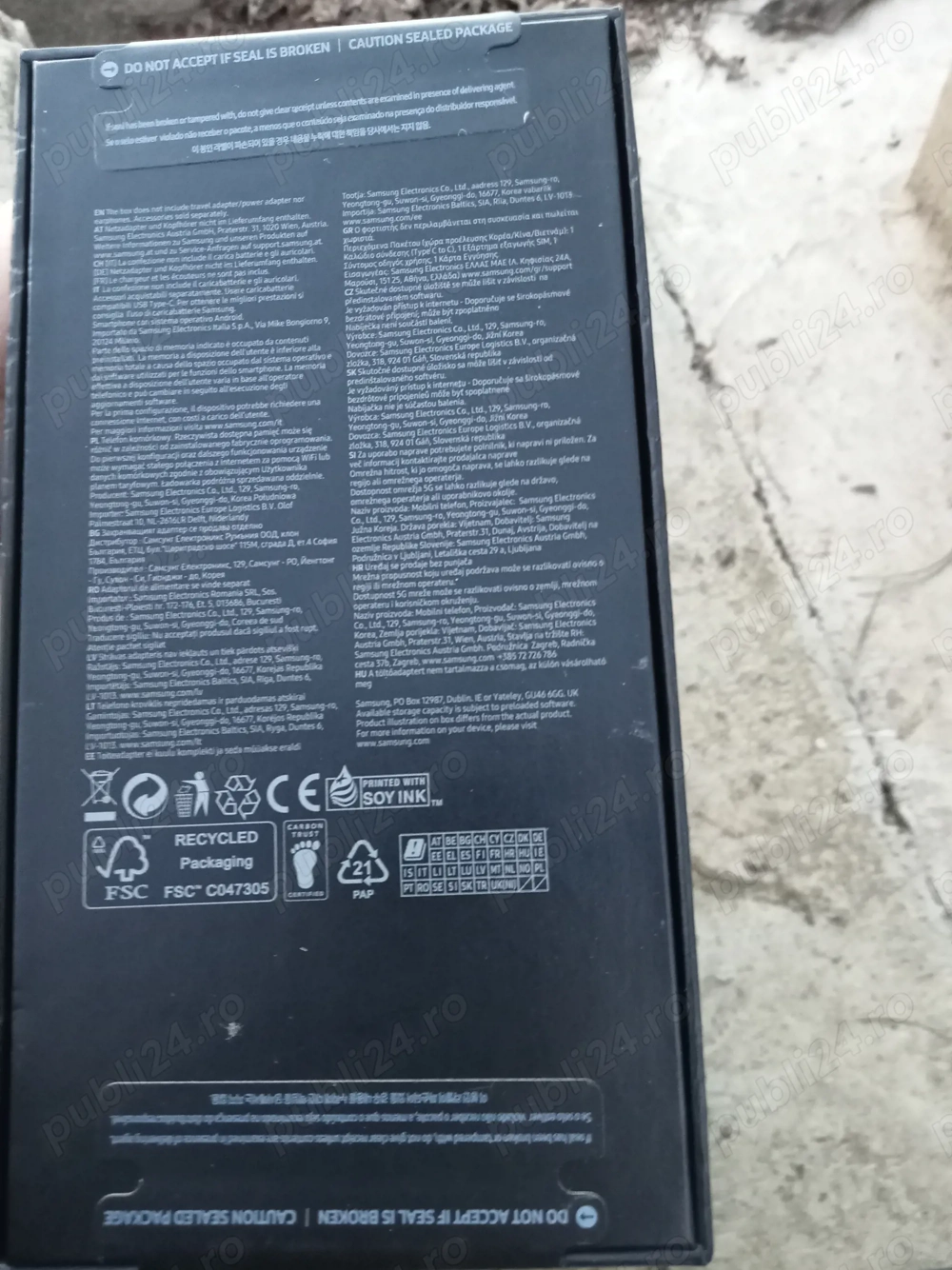 Vând Samsung S23PLUS sigilat 