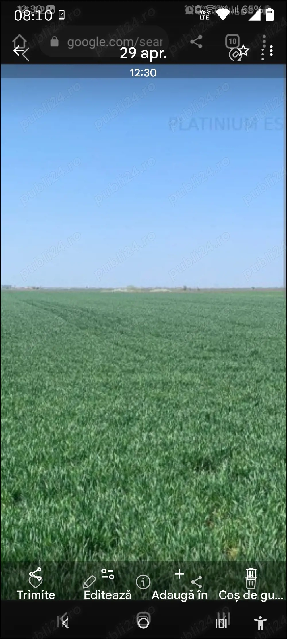 Vand 150 ha teren arabil.