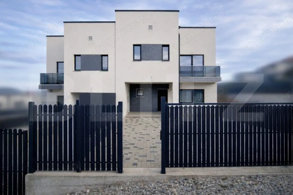 Duplex modern 2024, semifinisat, 167mp utili-Campenesti