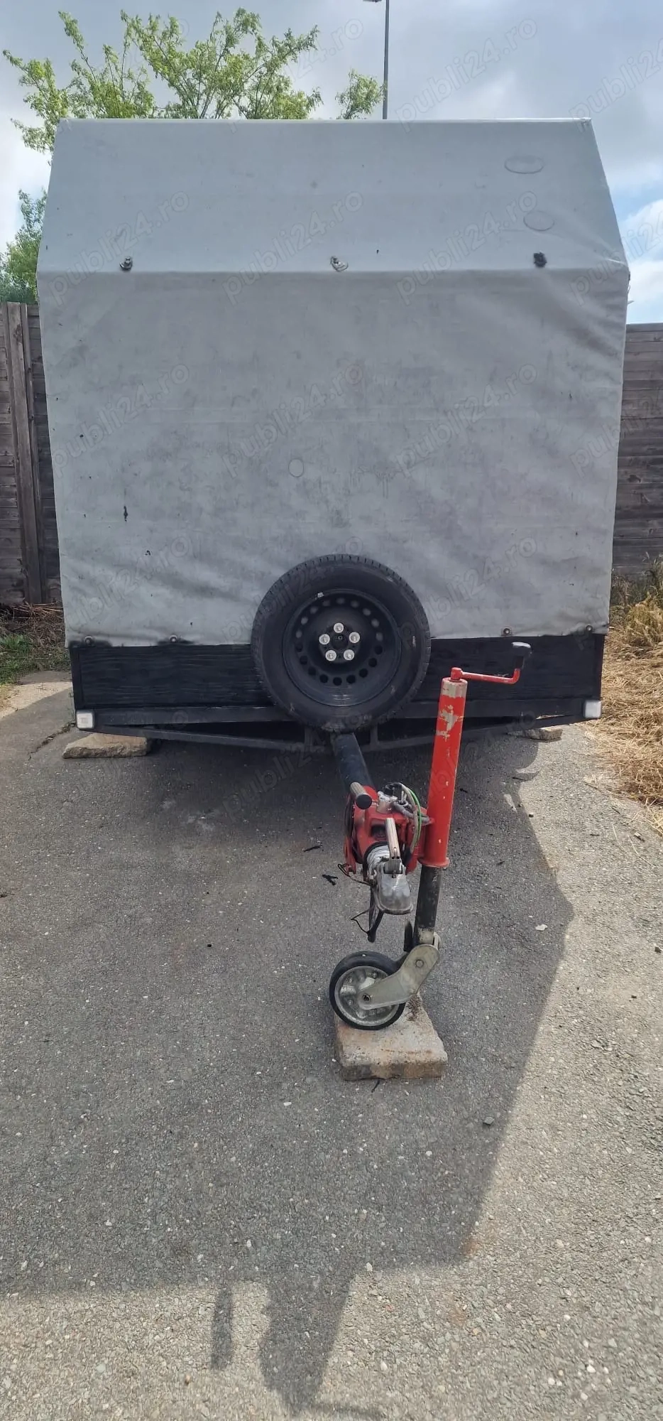 Remorcă 2 axe