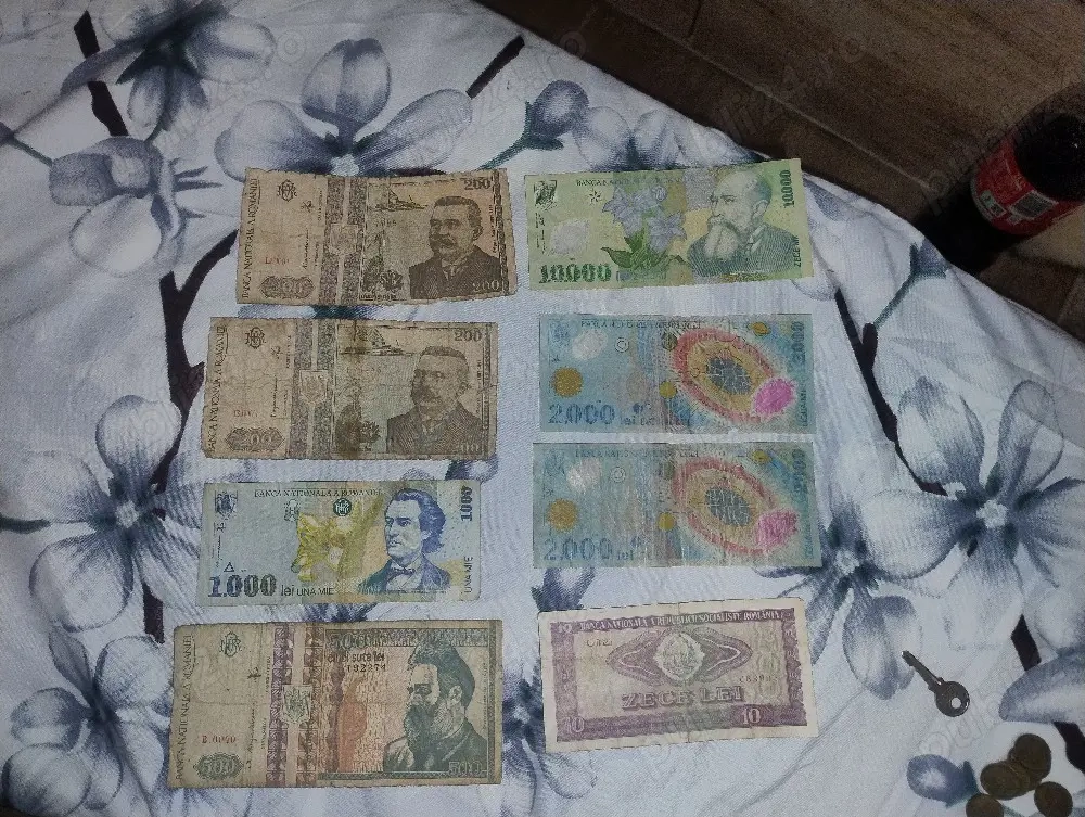 monede și bancnote 