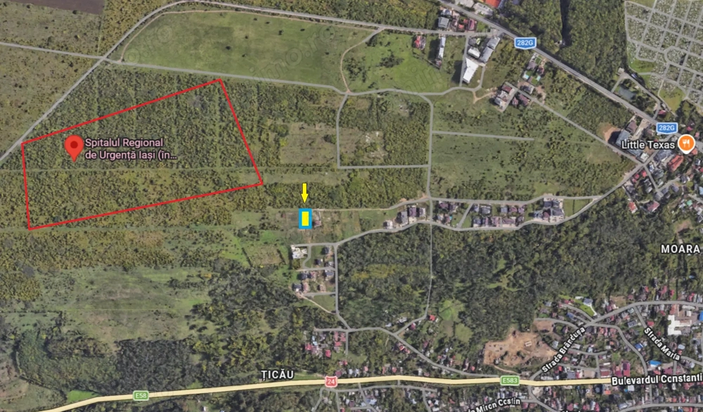 teren intravilan la 150m de Spitalul Regional Iași