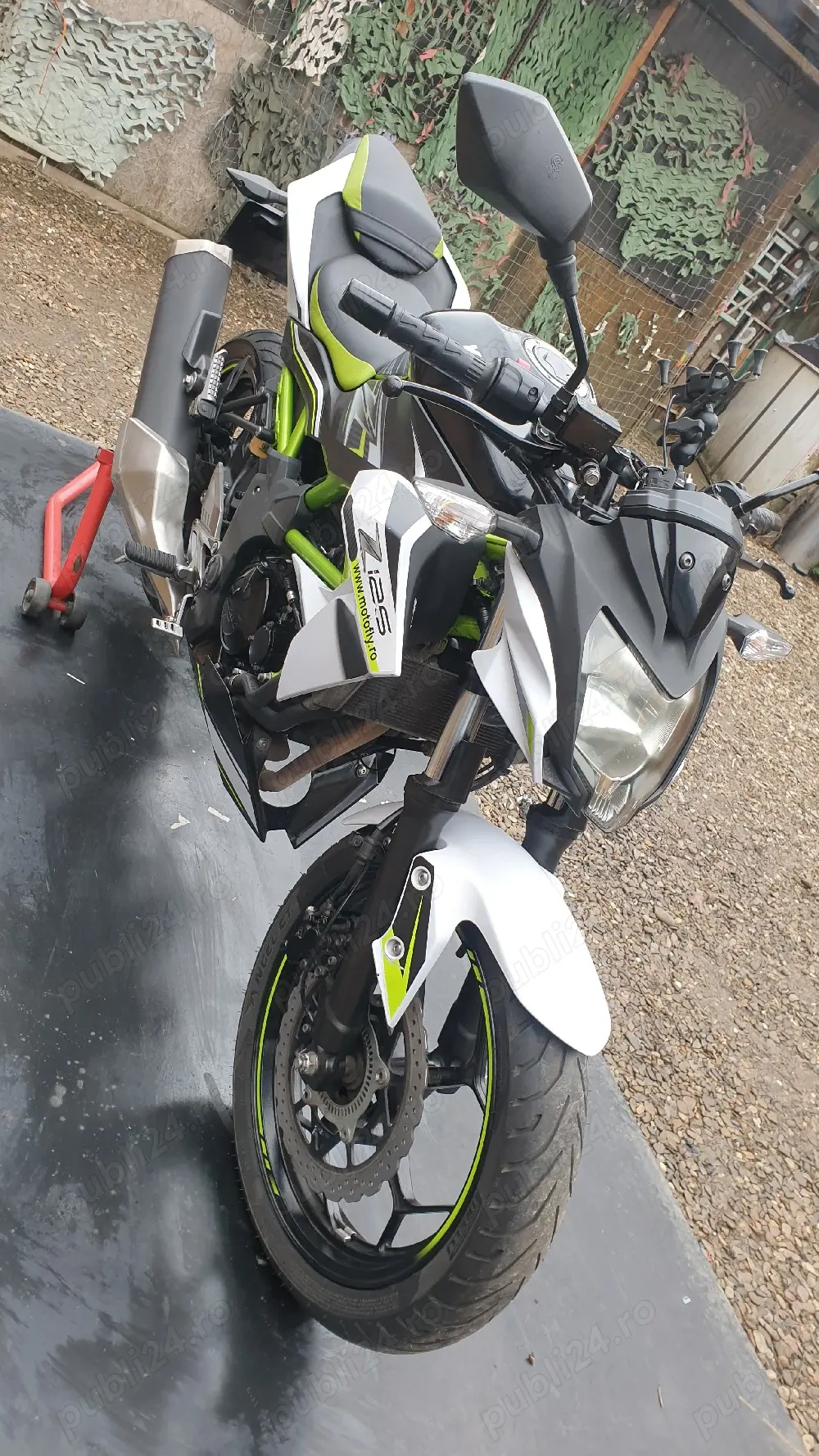 Vand Kawasaki Z125 2019 A1