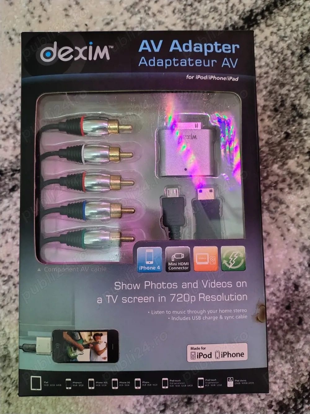 Vand adaptor telefon