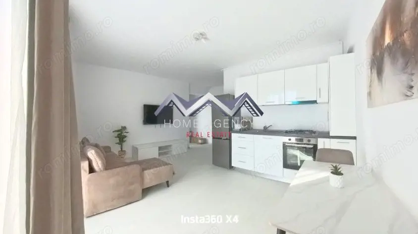 Apartament nou, mobilat, utilat, parcare si TVA incluse, comision 0