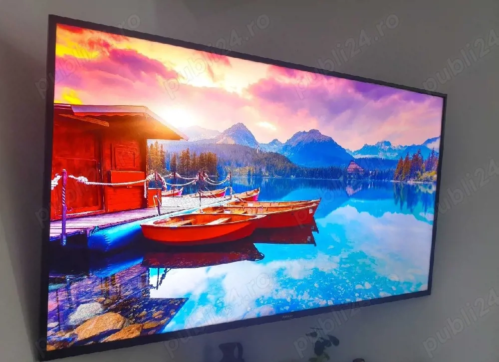 Televizor LED Smart Hisense, Ultra HD 4K, HDR, 139 cm