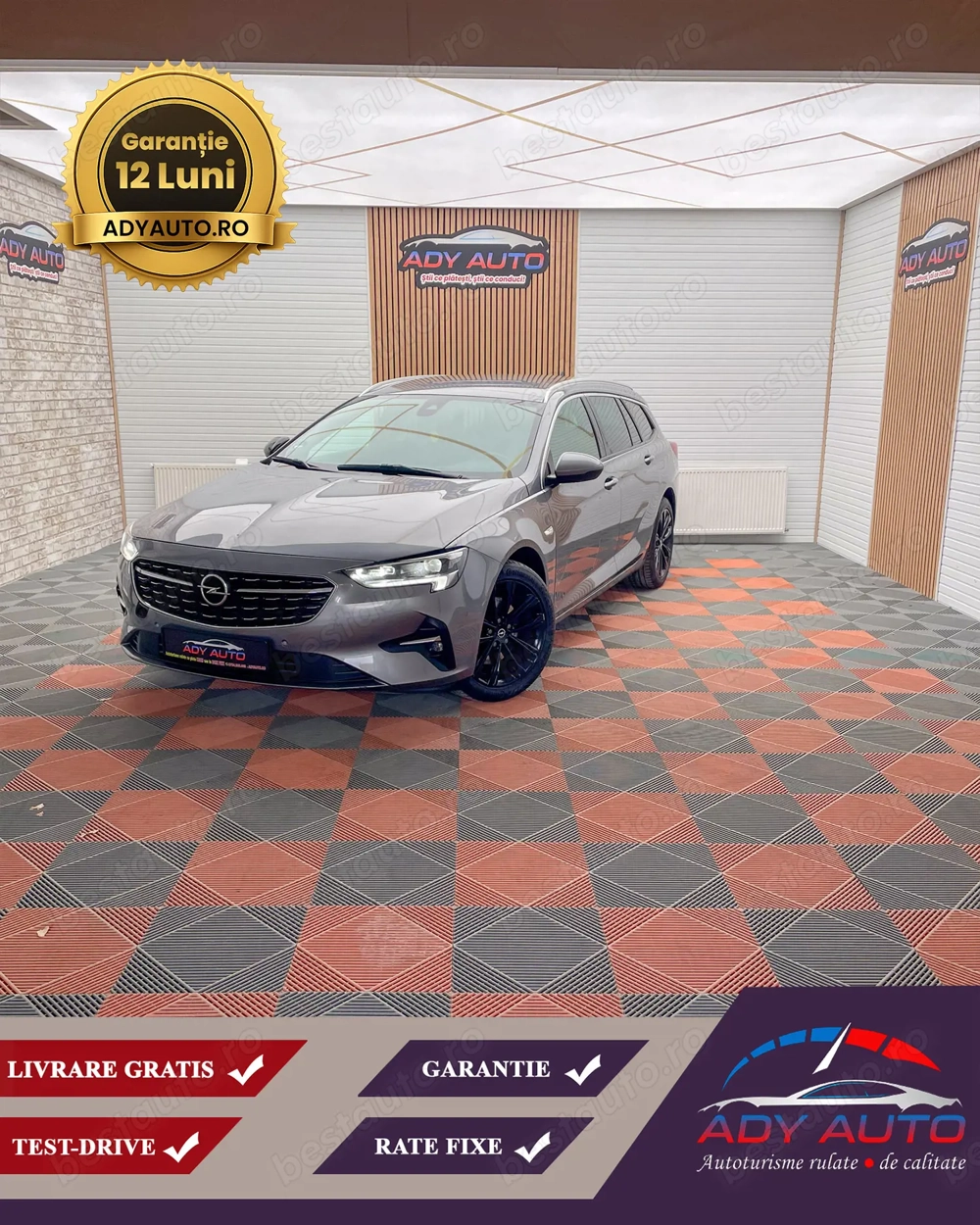 OPEL INSIGNIA 2,0 Diesel , 175 CP . An 2021 . Ca dotări se evidentiaza prin : FOARTE MULTE DOTARI 