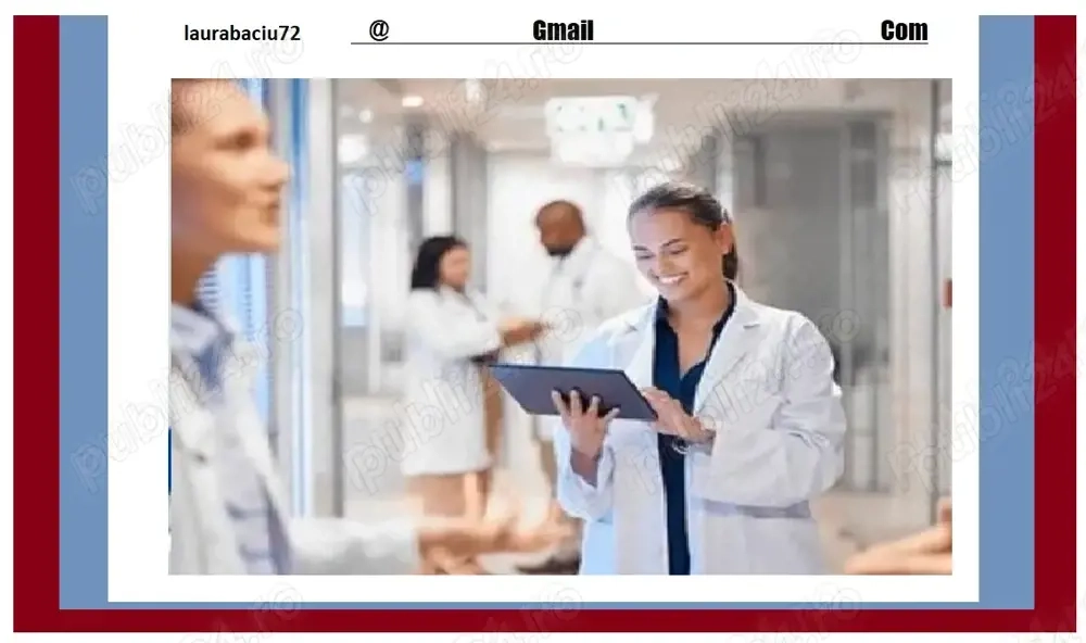 ***Locuri de munca:Infirmier(a) Receptionera , Personal Curățenie ***