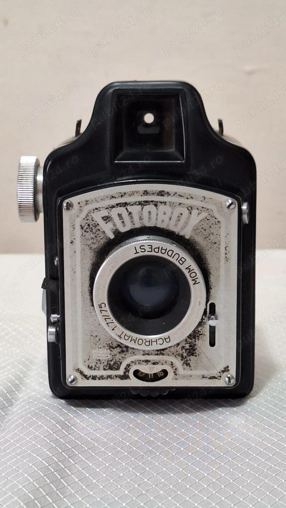 Aparat foto Fotobox  ACHROMAT 1:7,7 75 MOM BUDAPEST