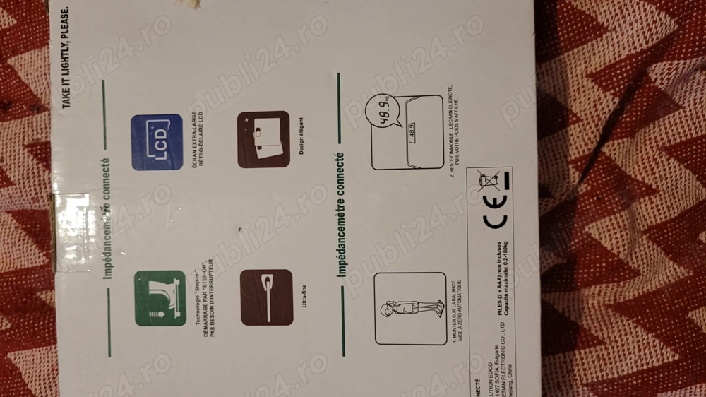 Cântar electronic nou