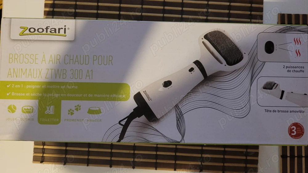 Aparat pentru îngrijirea și uscare animale 