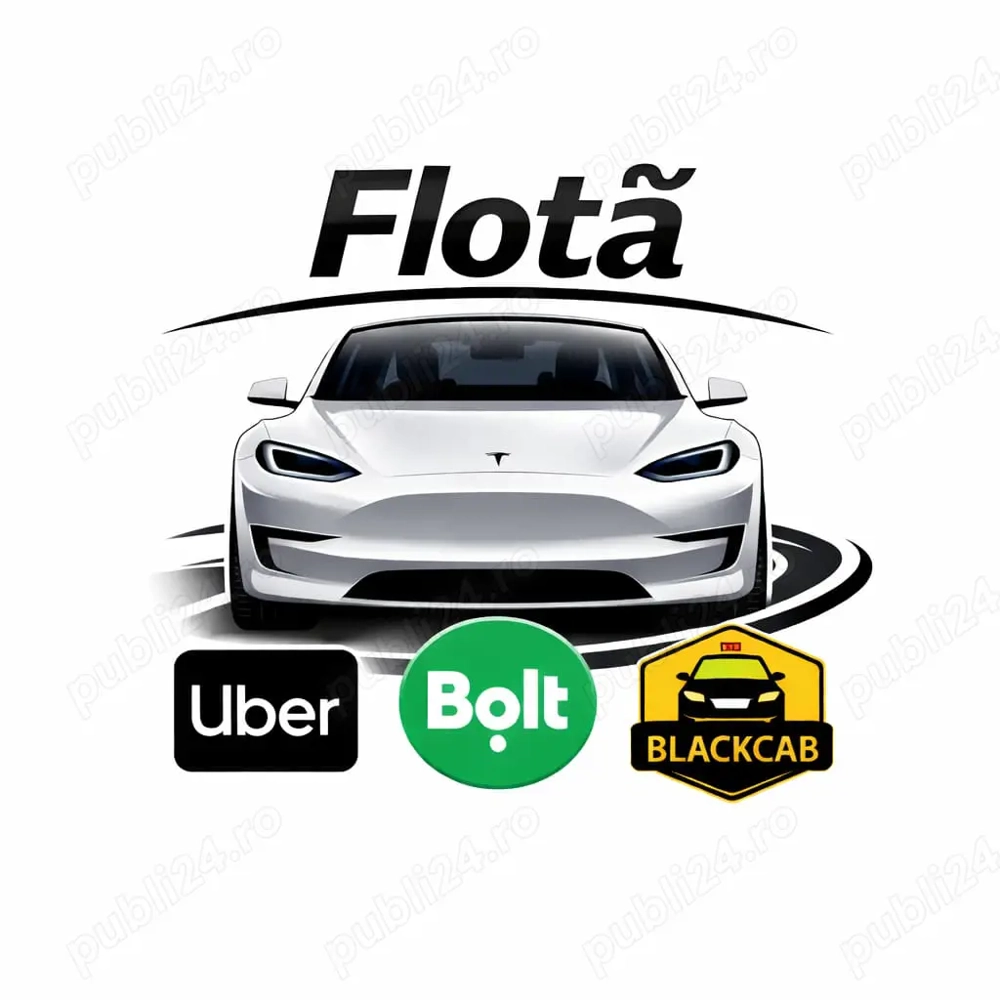 Flota Uber Bolt BlackCab angajam colaboram cu soferi
