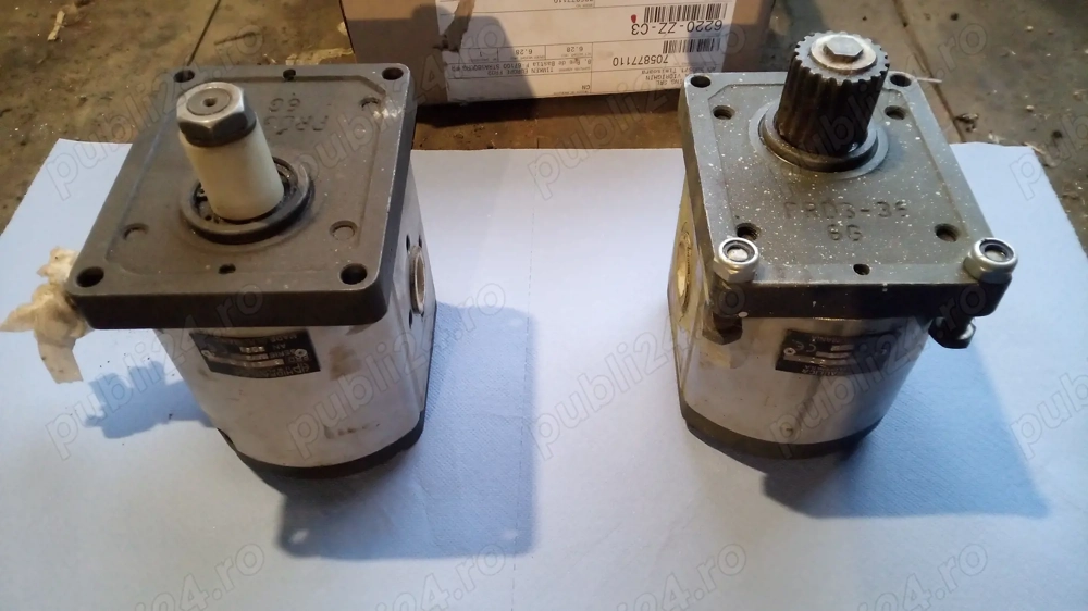 Pompa hidraulica PRD3 214 216 si 2 rezervoare hidraulice 