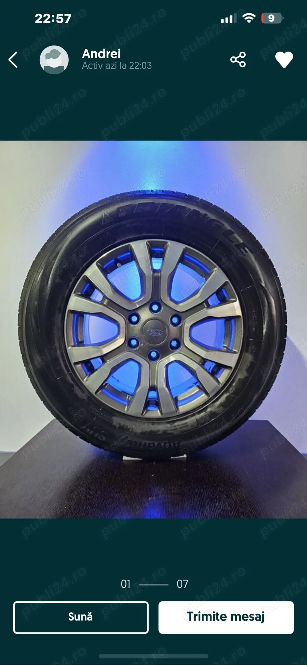 Roti NOI Ford Ranger 2025