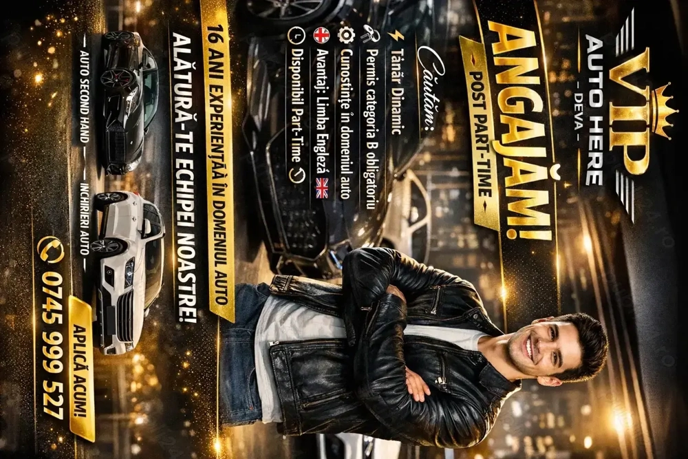 Angajăm coleg dinamic