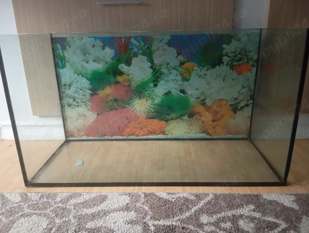 Acvariu sticlă 120 l 