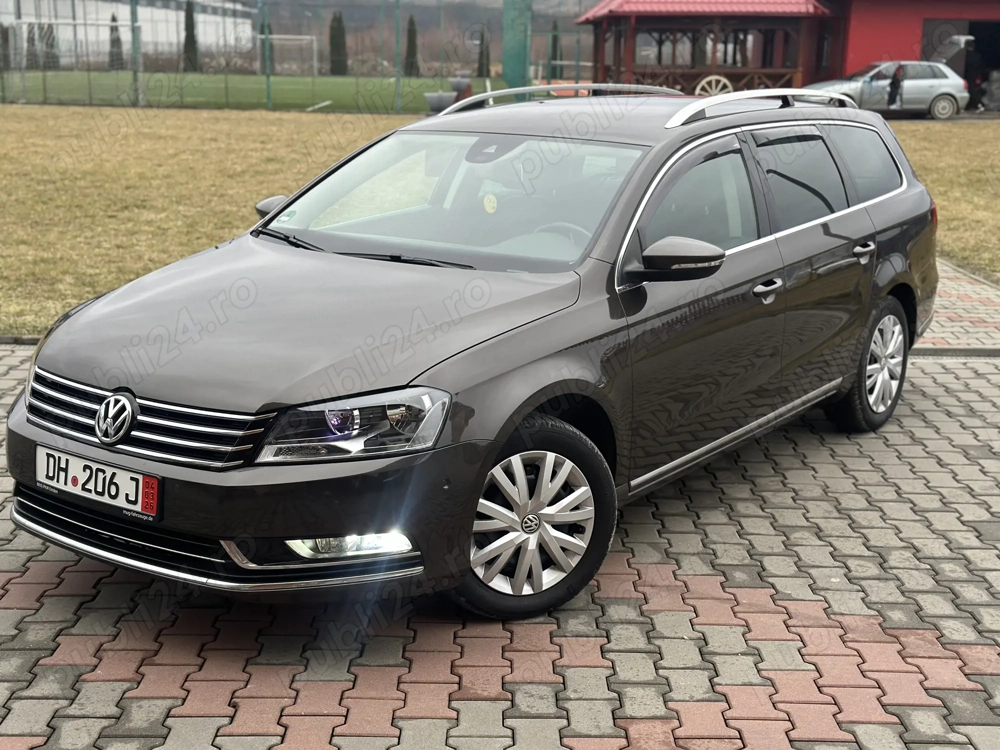  Vw Passat b7 Highline 2013 DSG Navi Alcantara cameră Asistente interior individual top